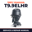 1993 Yamaha T9.9ELHR 2 stroke Service and Repair Manual