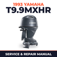 1993 Yamaha T9.9MXHR 2 stroke Service and Repair Manual