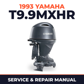 1993 Yamaha T9.9MXHR 2 stroke Service and Repair Manual