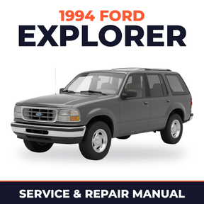 1994 Ford Explorer service and repair manual cover with vehicle photo