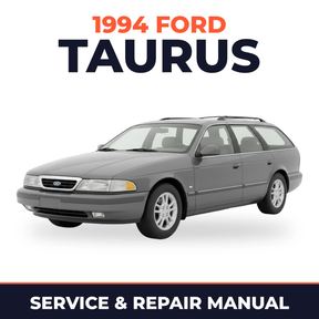 1994 Ford Taurus service and repair manual cover with vehicle photo