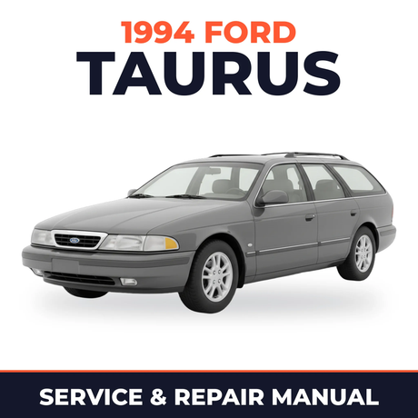 1994 Ford Taurus service and repair manual cover with vehicle photo