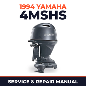 1994 Yamaha 4MSHS 2 stroke Service and Repair Manual