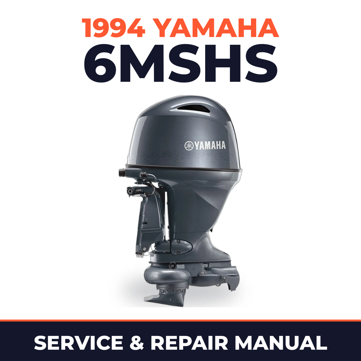 1994 Yamaha 6MSHS 2 stroke Service and Repair Manual