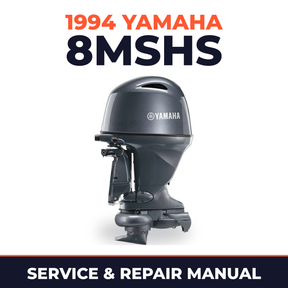 1994 Yamaha 8MSHS 2 stroke Service and Repair Manual