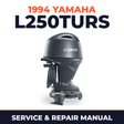1994 Yamaha L250TURS 2 stroke Service and Repair Manual