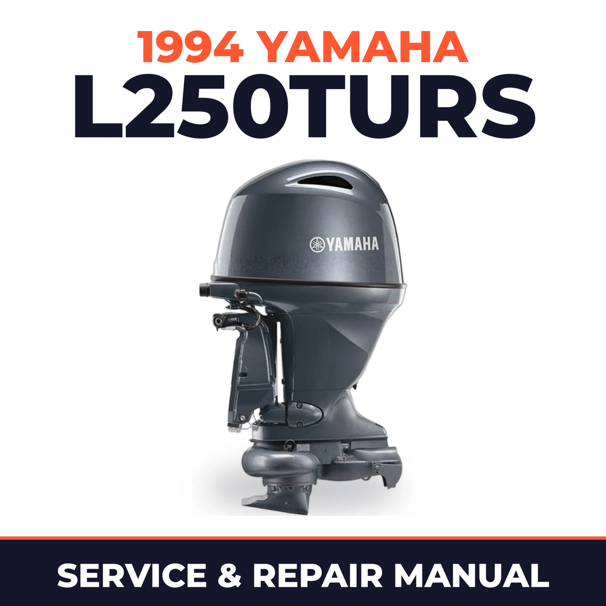 1994 Yamaha L250TURS 2 stroke Service and Repair Manual