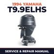1994 Yamaha T9.9ELHS 2 stroke Service and Repair Manual
