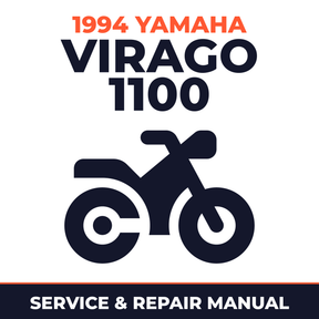 1994 Yamaha VIRAGO 1100 Service and Repair Manual - motorcycle workshop manual cover