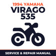 1994 Yamaha VIRAGO 535 Service and Repair Manual - motorcycle workshop manual cover