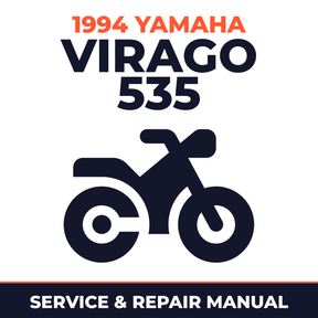 1994 Yamaha VIRAGO 535 Service and Repair Manual - motorcycle workshop manual cover
