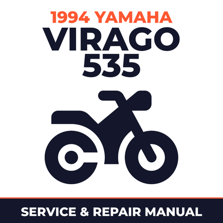 1994 Yamaha VIRAGO 535 Service and Repair Manual - motorcycle workshop manual cover