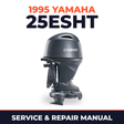 1995 Yamaha 25ESHT 2 stroke Service and Repair Manual