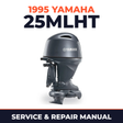 1995 Yamaha 25MLHT 2 stroke Service and Repair Manual