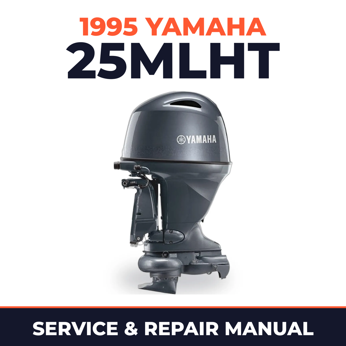 1995 Yamaha 25MLHT 2 stroke Service and Repair Manual