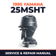 1995 Yamaha 25MSHT 2 stroke Service and Repair Manual