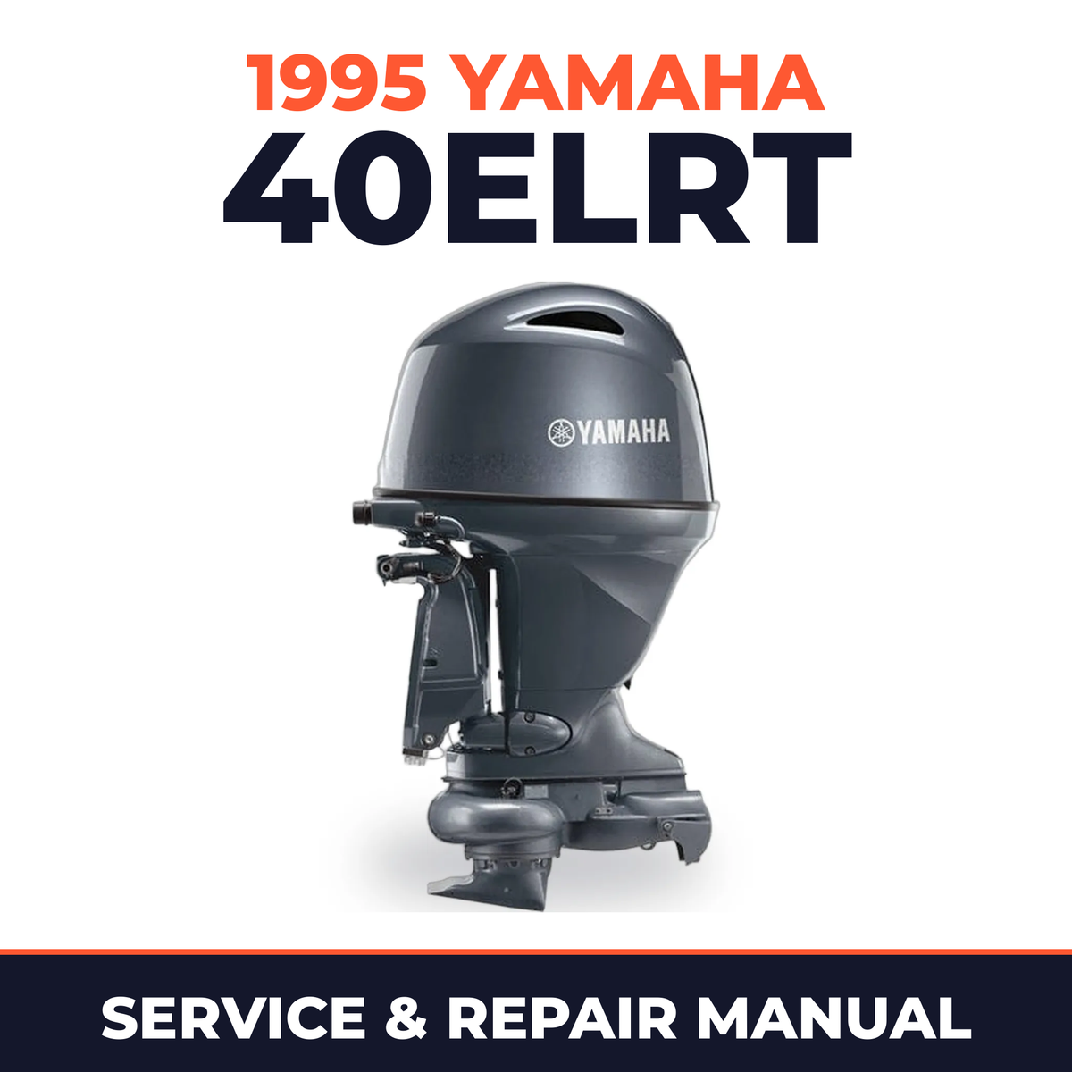 1995 Yamaha 40ELRT 2 stroke Service and Repair Manual