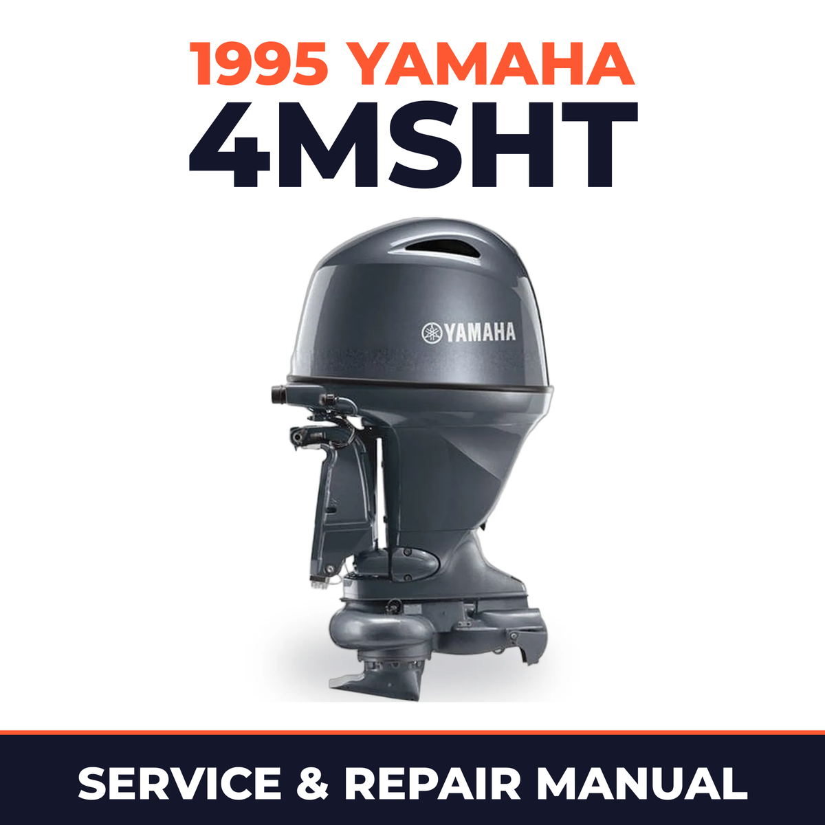 1995 Yamaha 4MSHT 2 stroke Service and Repair Manual