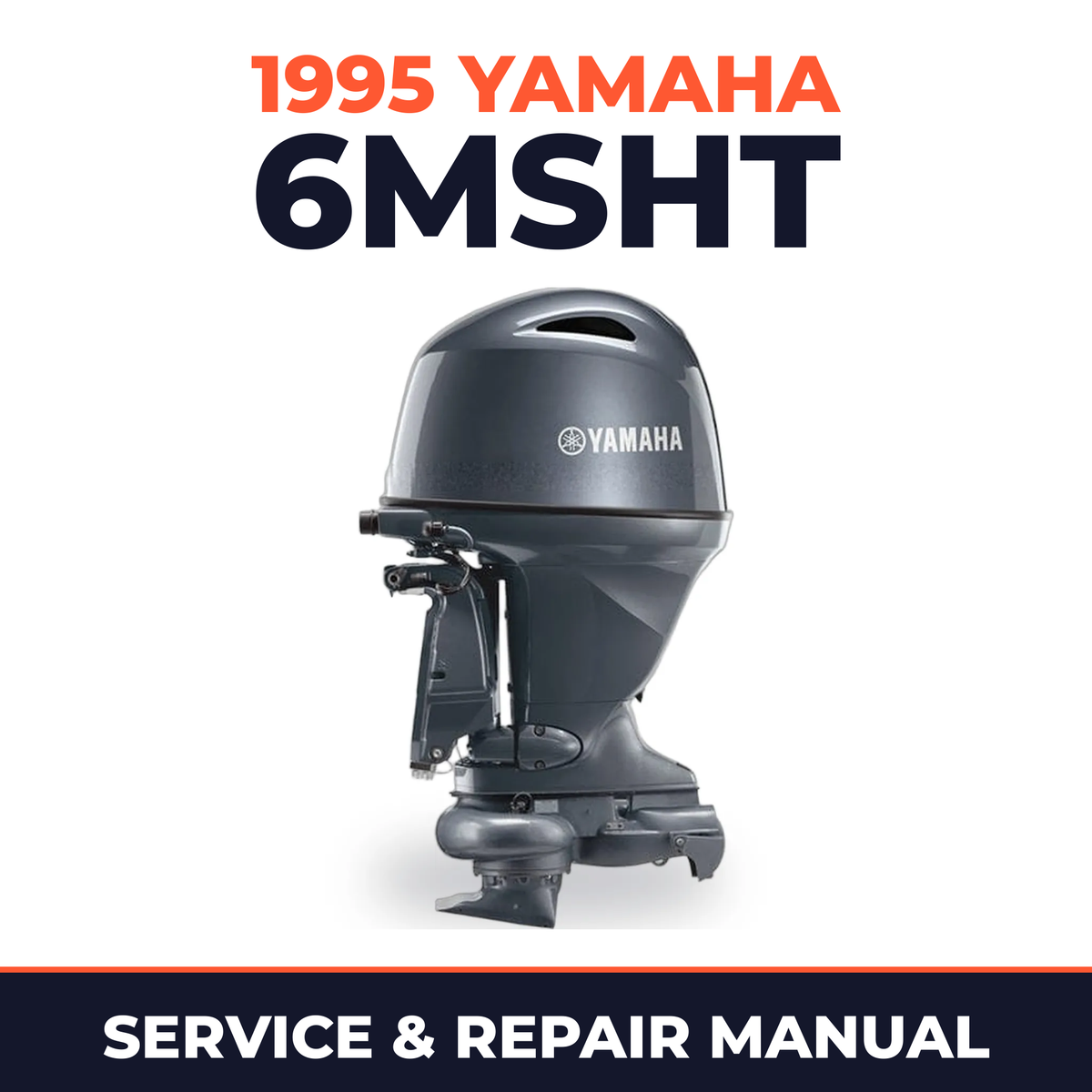 1995 Yamaha 6MSHT 2 stroke Service and Repair Manual