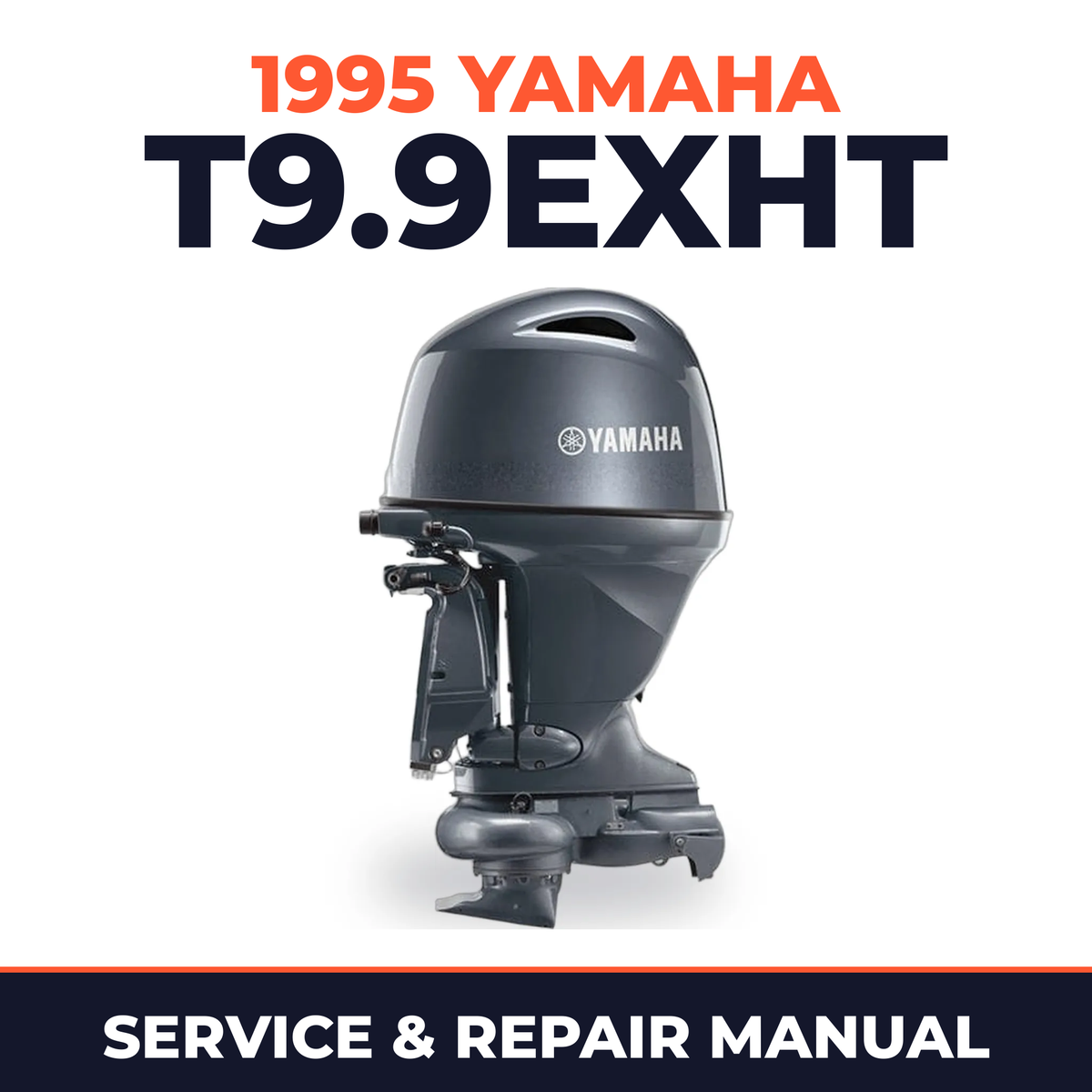 1995 Yamaha T9.9EXHT 2 stroke Service and Repair Manual