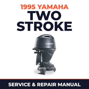 1995 Yamaha Two Stroke Service and Repair Manual - outboard workshop manual cover