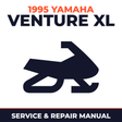 1995 Yamaha VENTURE XL Service and Repair Manual - snowmobile workshop manual cover