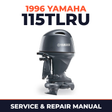 1996 Yamaha 115TLRU 2 stroke Service and Repair Manual