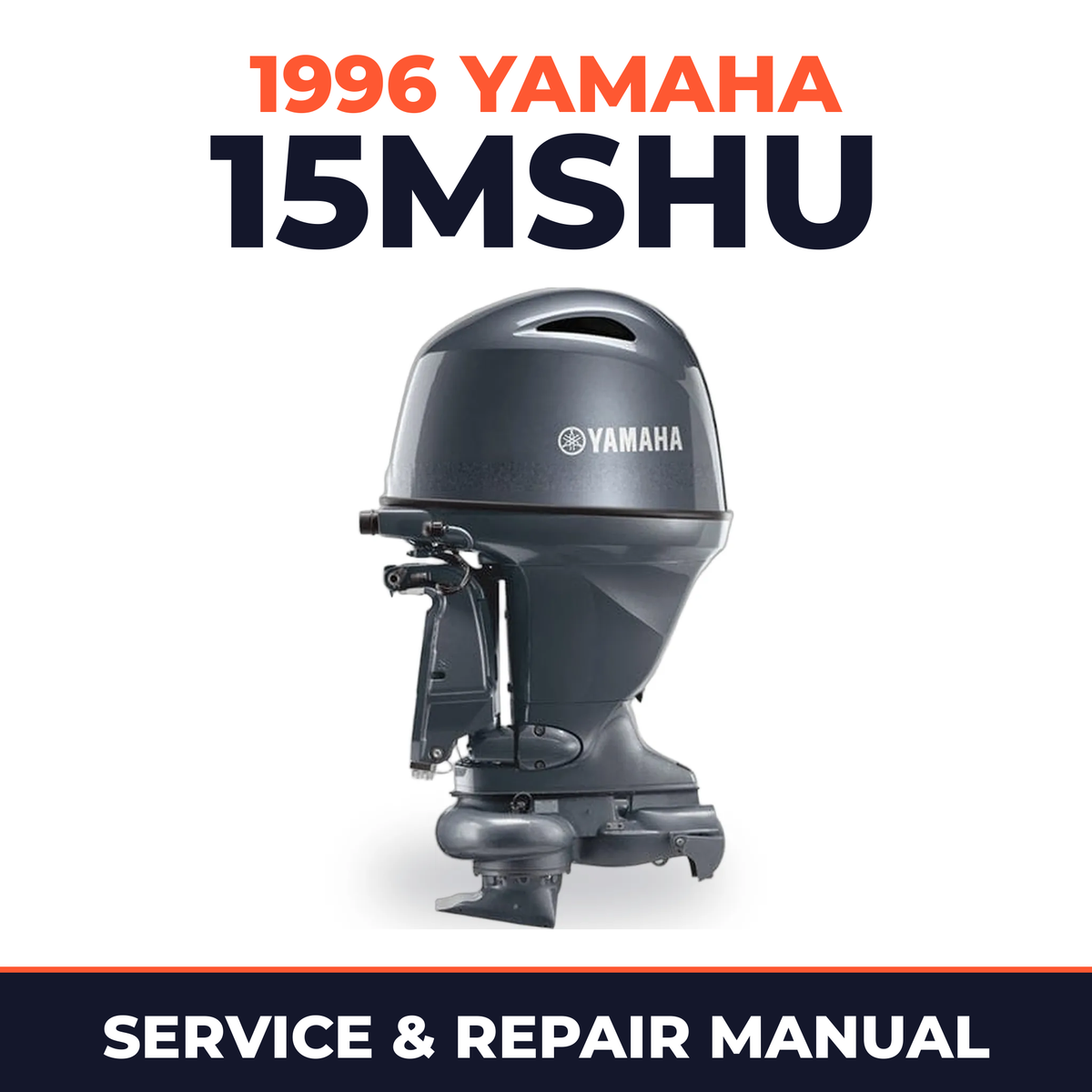 1996 Yamaha 15MSHU 2 stroke Service and Repair Manual