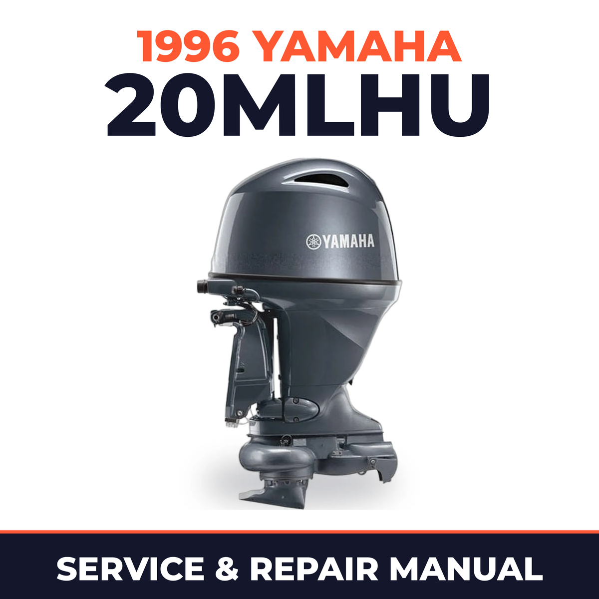 1996 Yamaha 20MLHU 2 stroke Service and Repair Manual