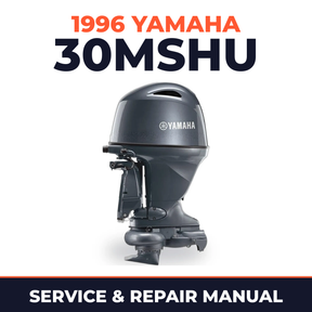 1996 Yamaha 30MSHU 2 stroke Service and Repair Manual