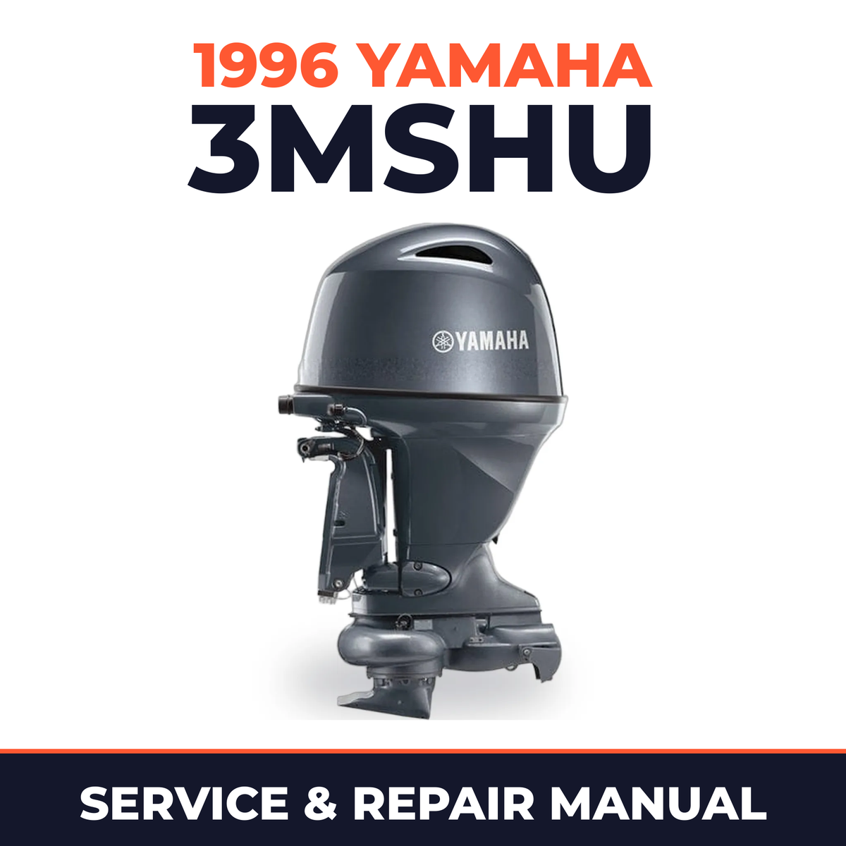 1996 Yamaha 3MSHU 2 stroke Service and Repair Manual
