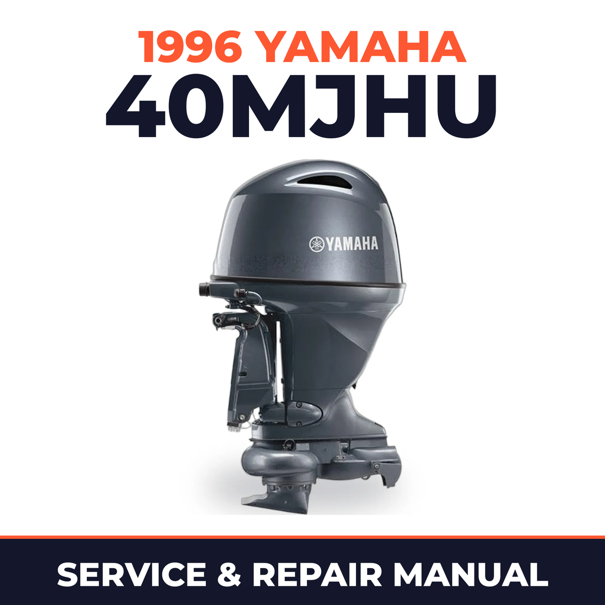 1996 Yamaha 40MJHU 2 stroke Service and Repair Manual