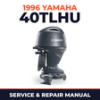 1996 Yamaha 40TLHU 2 stroke Service and Repair Manual