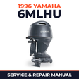 1996 Yamaha 6MLHU 2 stroke Service and Repair Manual