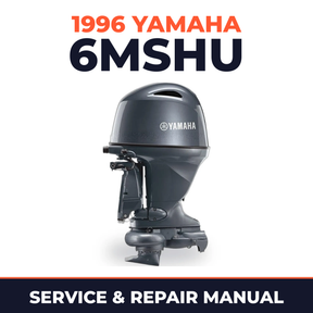 1996 Yamaha 6MSHU 2 stroke Service and Repair Manual