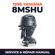 1996 Yamaha 8MSHU 2 stroke Service and Repair Manual