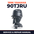 1996 Yamaha 90TJRU 2 stroke Service and Repair Manual