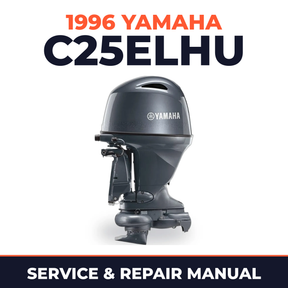 1996 Yamaha C25ELHU 2 stroke Service and Repair Manual