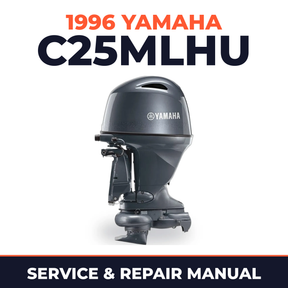 1996 Yamaha C25MLHU 2 stroke Service and Repair Manual