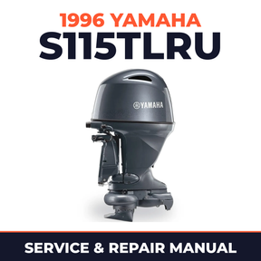 1996 Yamaha S115TLRU 2 stroke Service and Repair Manual