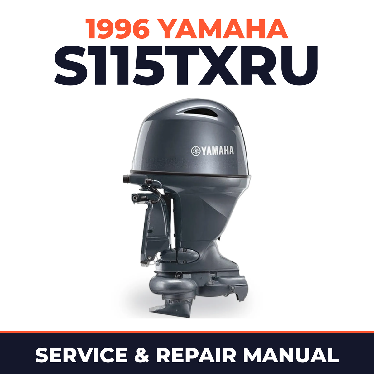 1996 Yamaha S115TXRU 2 stroke Service and Repair Manual