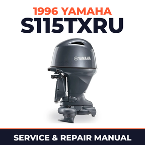 1996 Yamaha S115TXRU 2 stroke Service and Repair Manual
