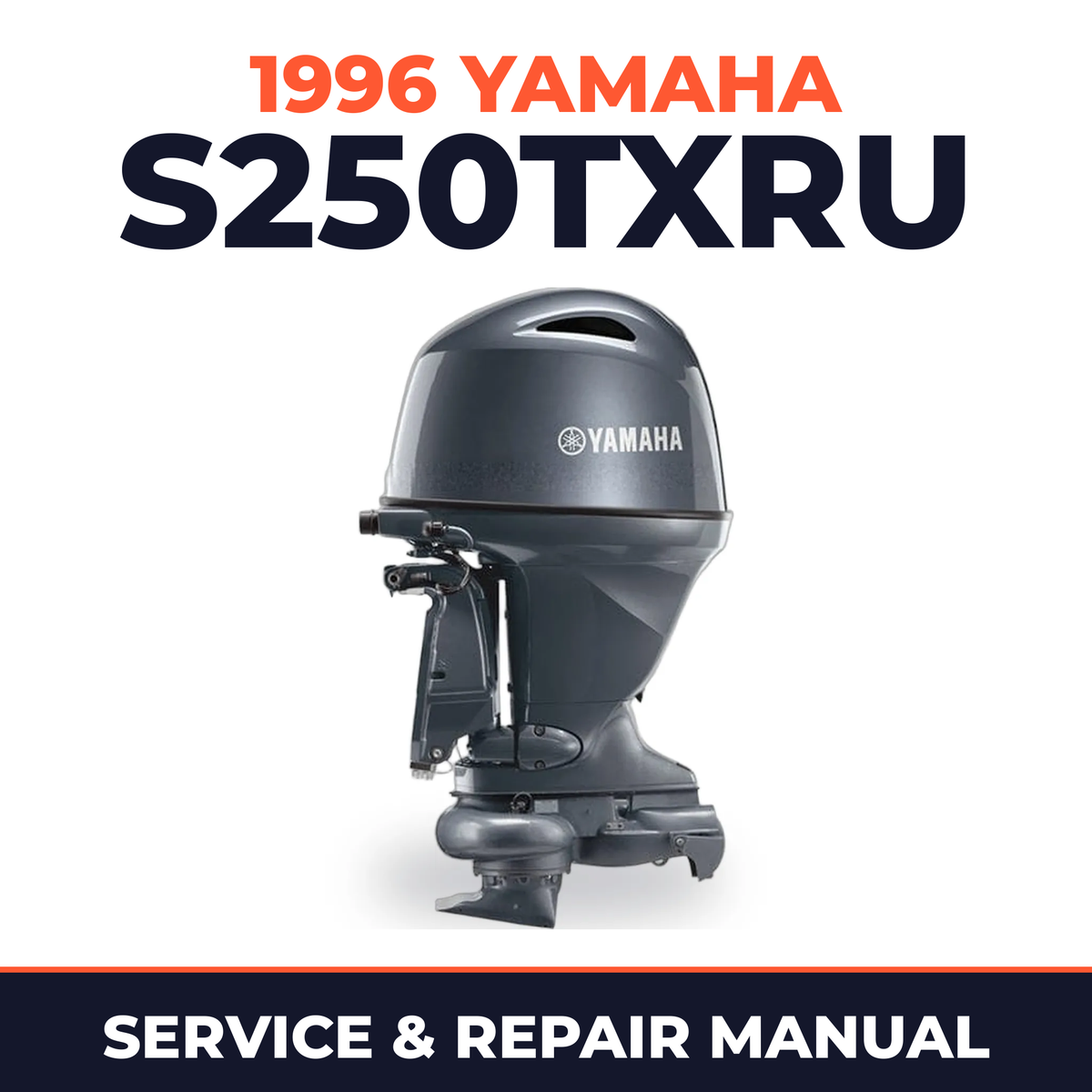 1996 Yamaha S250TXRU 2 stroke Service and Repair Manual