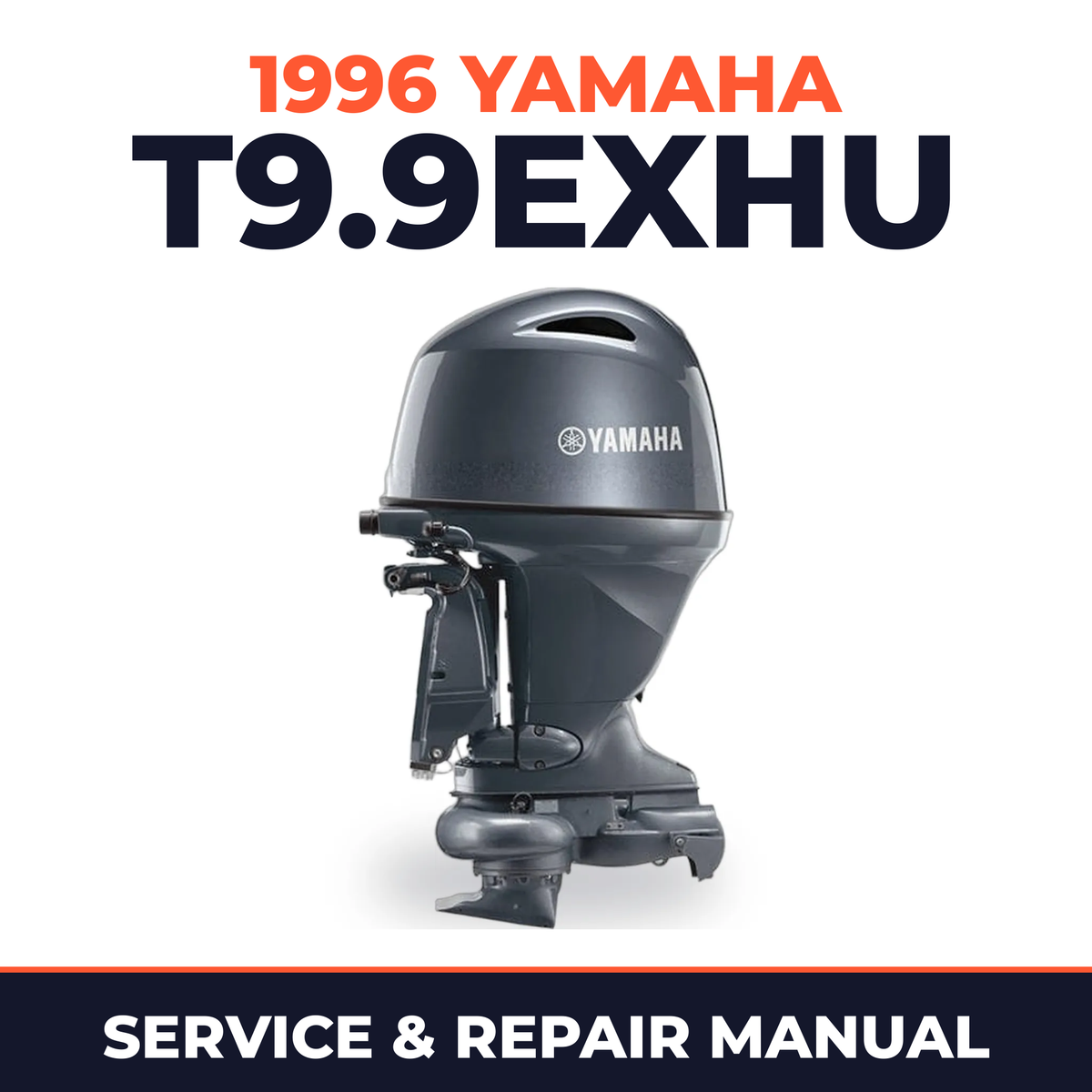 1996 Yamaha T9.9EXHU 2 stroke Service and Repair Manual