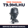 1996 Yamaha T9.9MLHU 2 stroke Service and Repair Manual