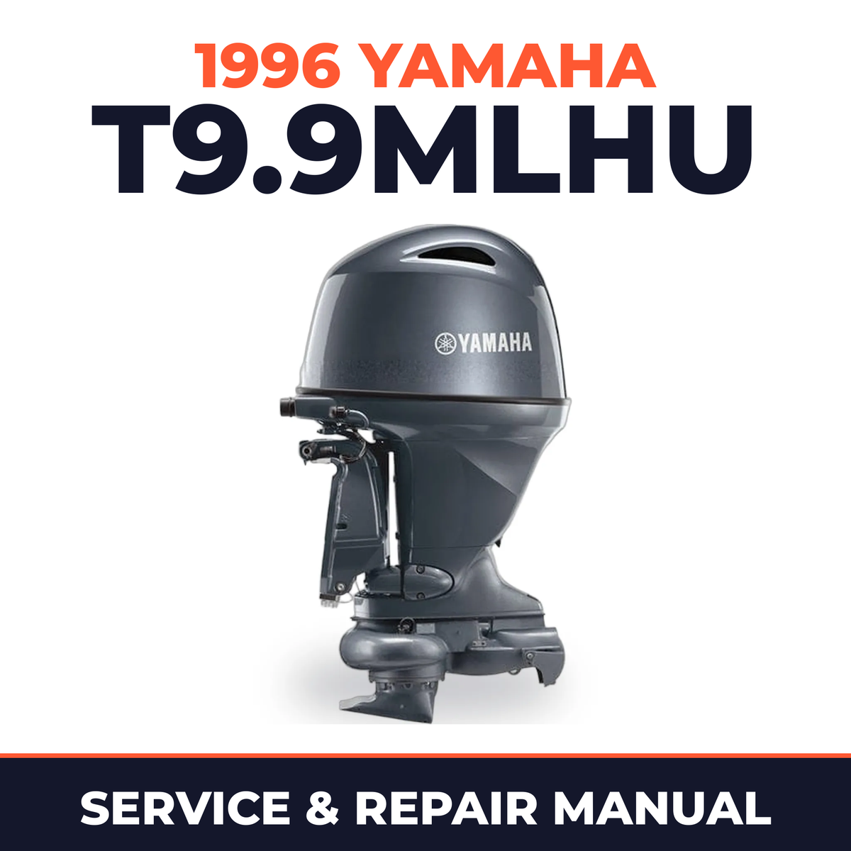 1996 Yamaha T9.9MLHU 2 stroke Service and Repair Manual