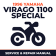 1996 Yamaha VIRAGO 1100 SPECIAL Service and Repair Manual - motorcycle workshop manual cover