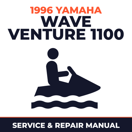 1996 Yamaha WAVE VENTURE 1100 Service and Repair Manual - personal watercraft workshop manual cover