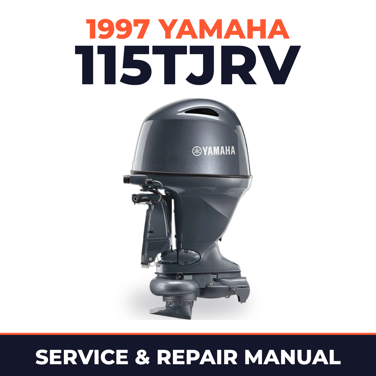 1997 Yamaha 115TJRV 2 stroke Service and Repair Manual