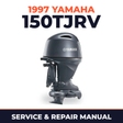 1997 Yamaha 150TJRV 2 stroke Service and Repair Manual
